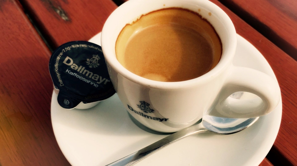 Get yourself a delicious coffee at the restaurant Dallmayr