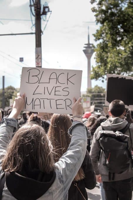 Black Lives Matter Demonstranten
